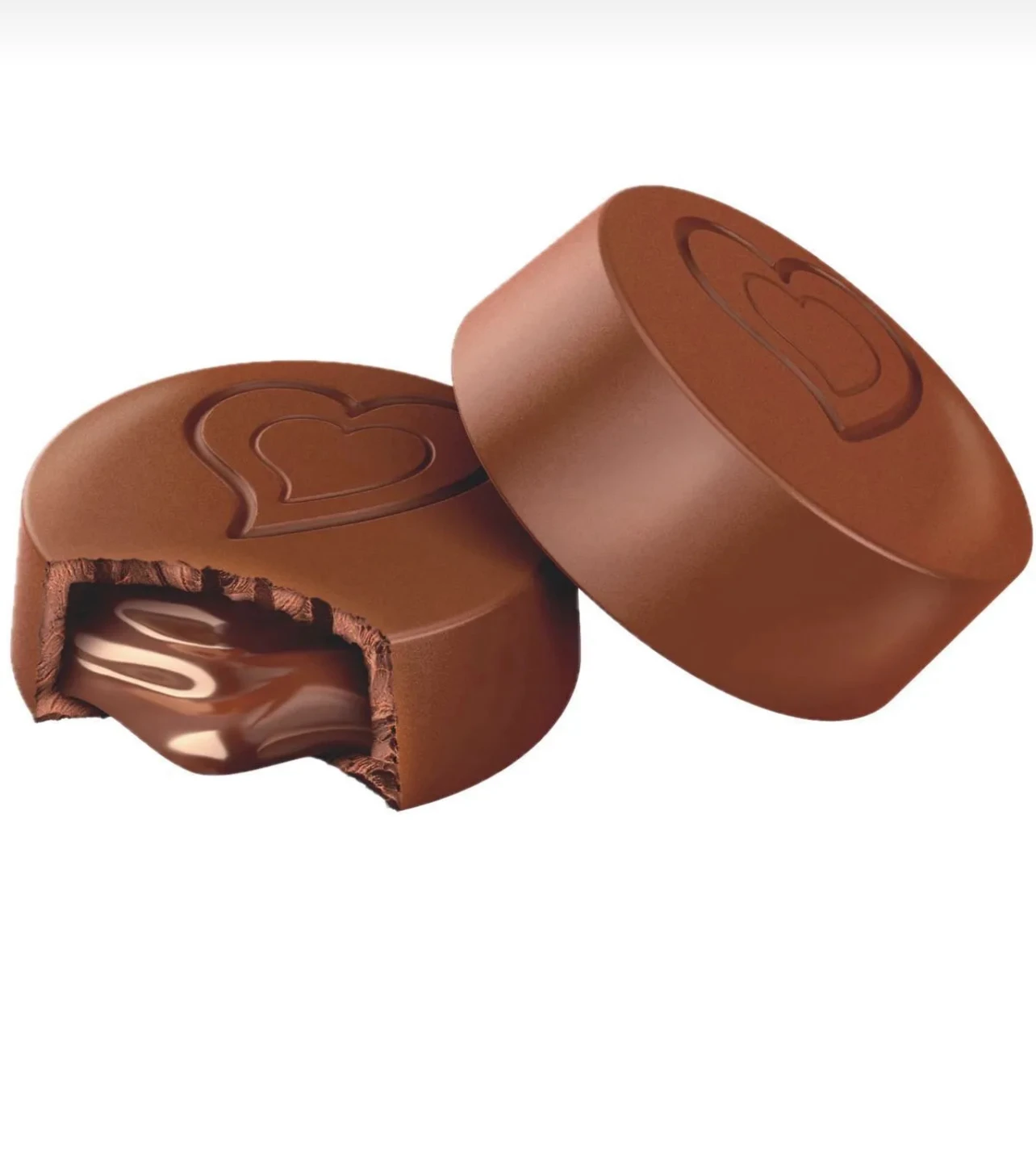 Délicieuse praline au chocolat au lait