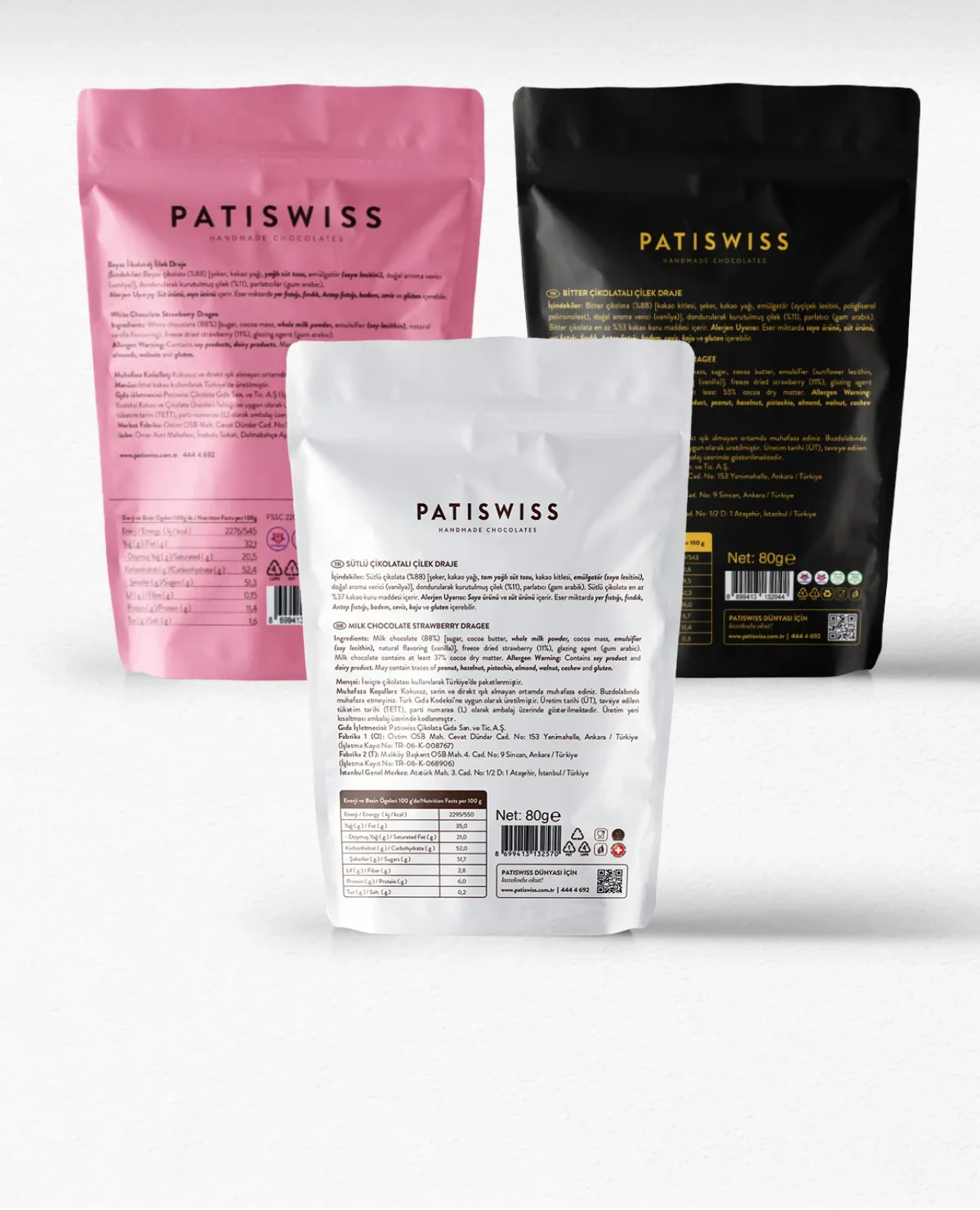 Gourmand de fraises Patiswiss