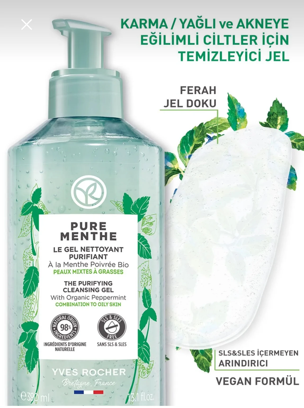 Yves Rocher Pure Menthe Prébiotique