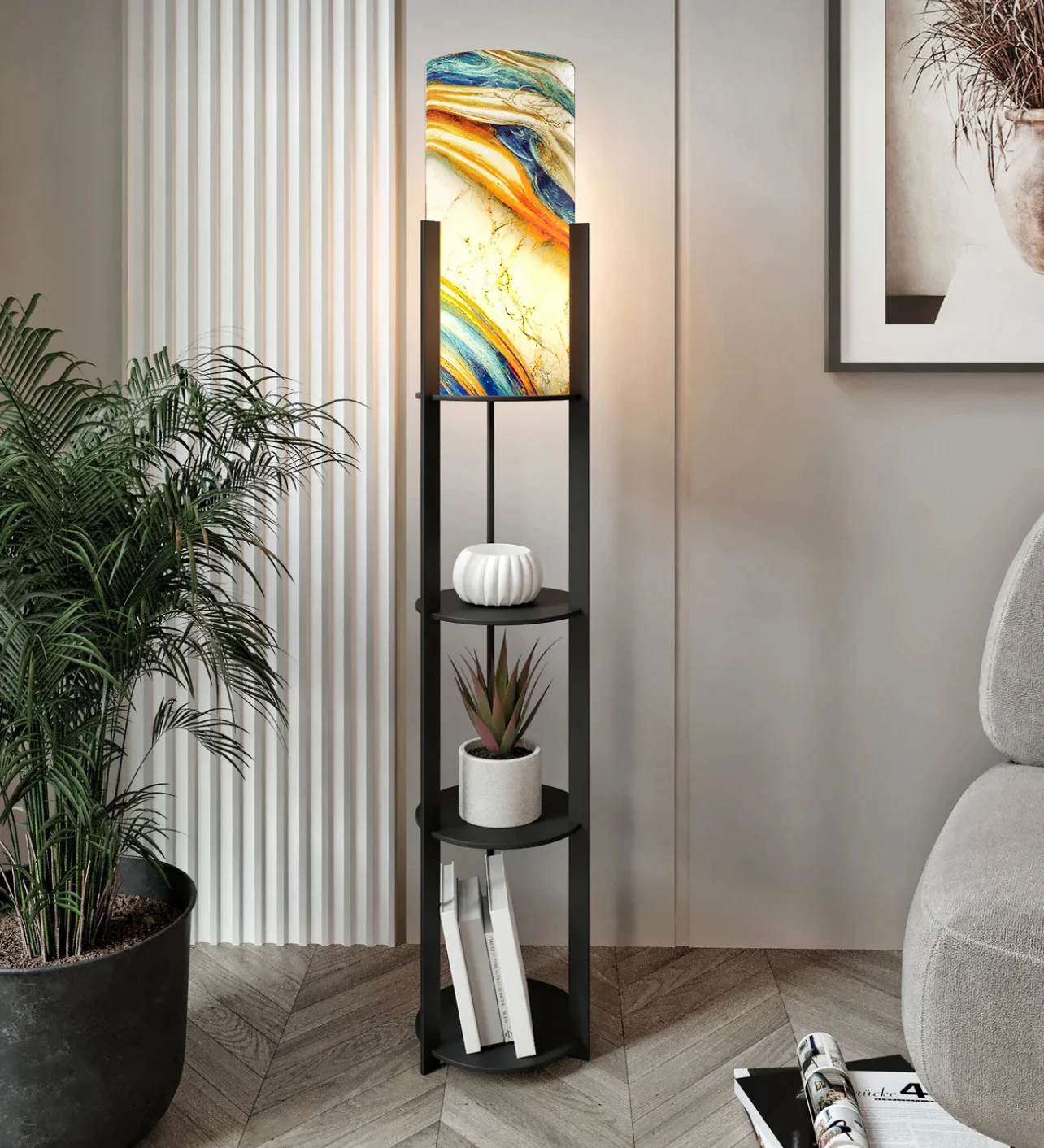 Lampe sur pied