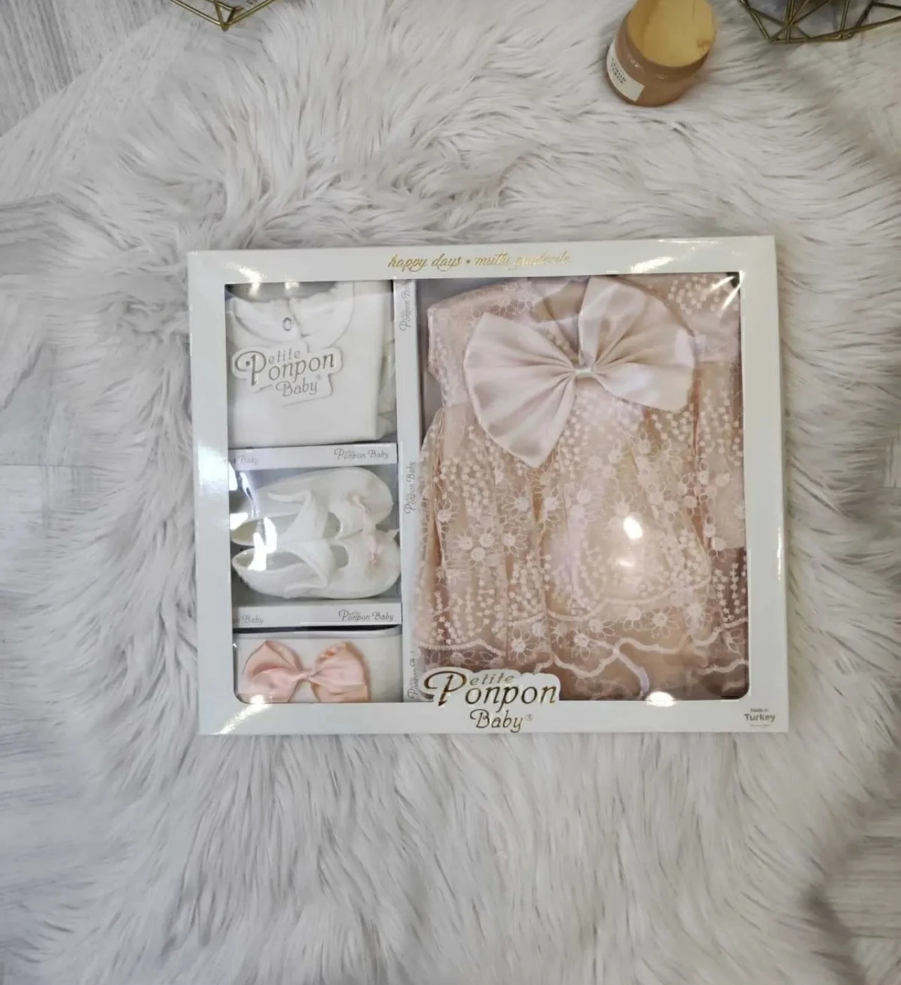 Ensemble cadeau naissance 4 pièces
