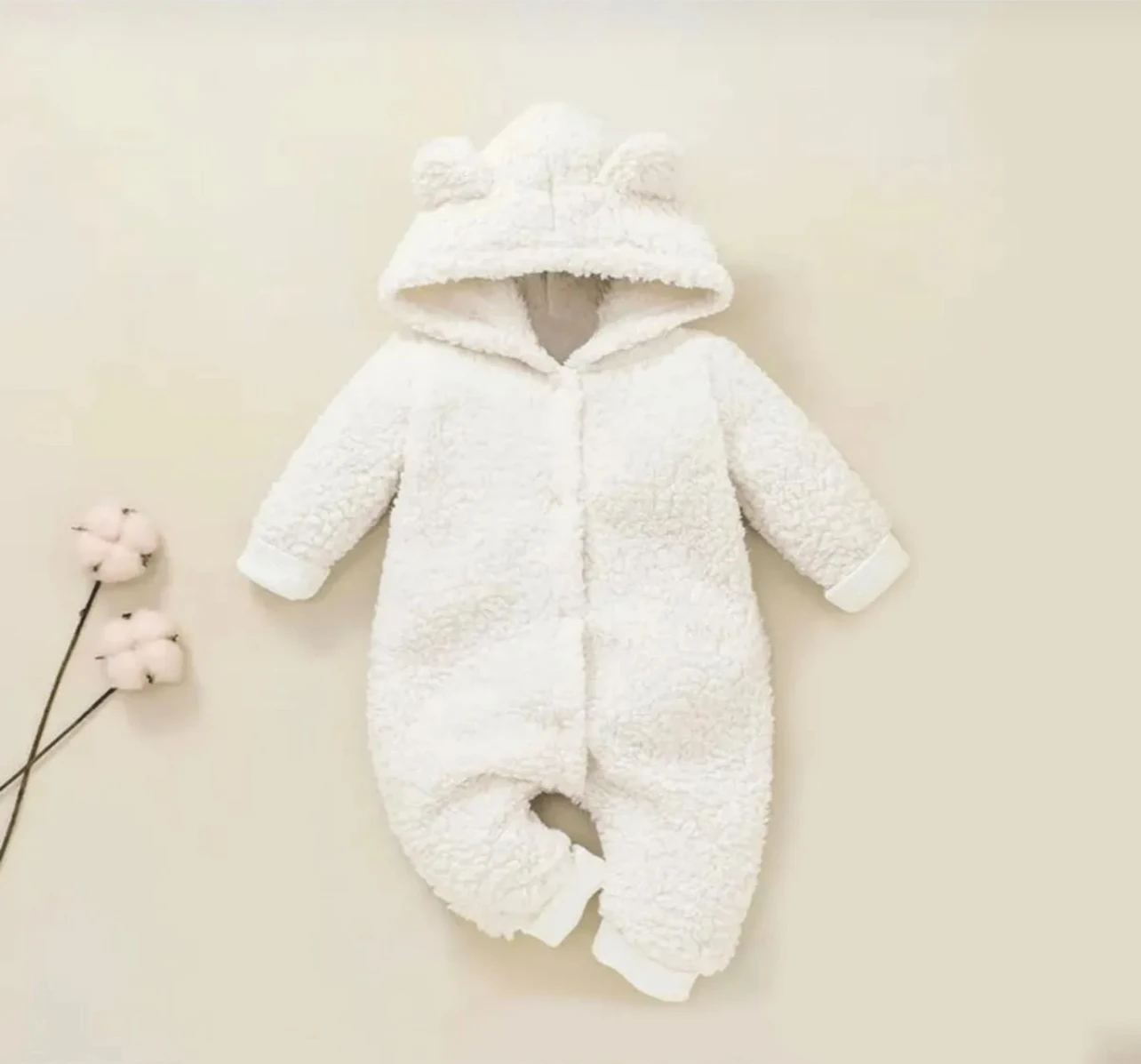 Combinaison bébé toute-saison Bubito en peluche
