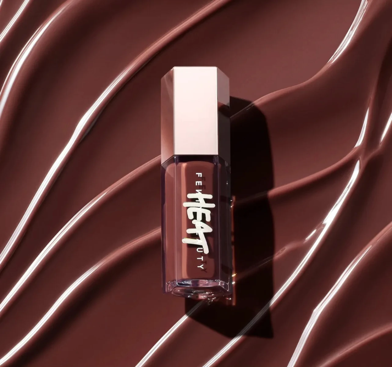 Fenty Beauty Gloss Bomb Heat Universal Lip Luminizer + Plumper - Teinte Hot Chocolit