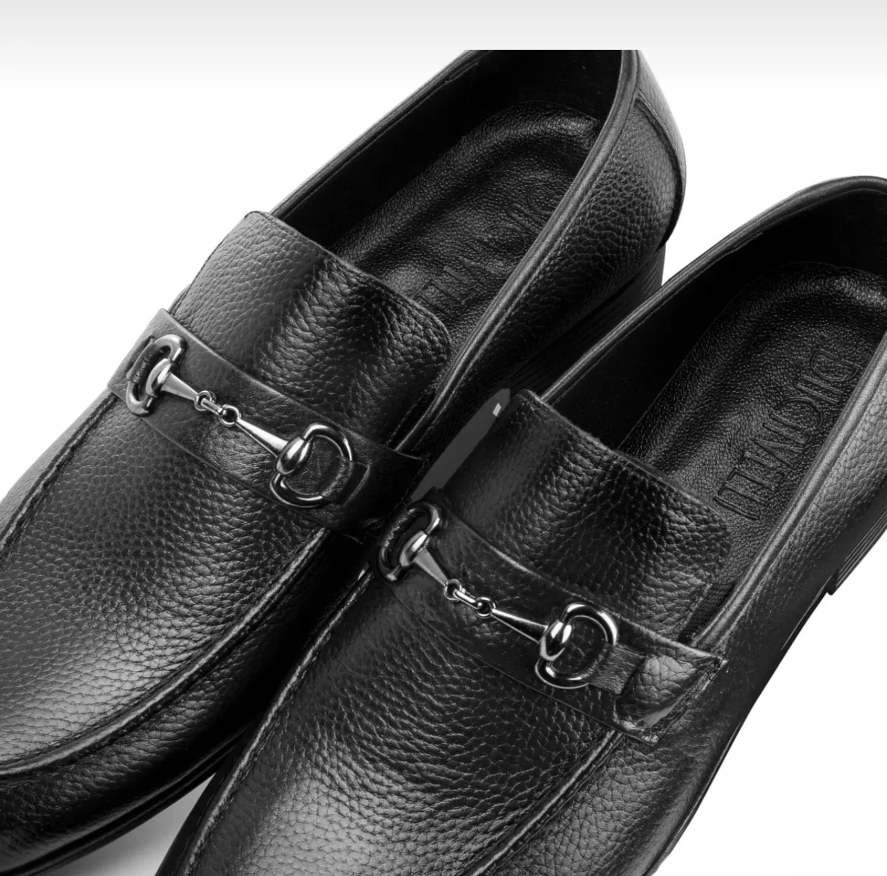 Mocassins classique en cuir véritable homme
