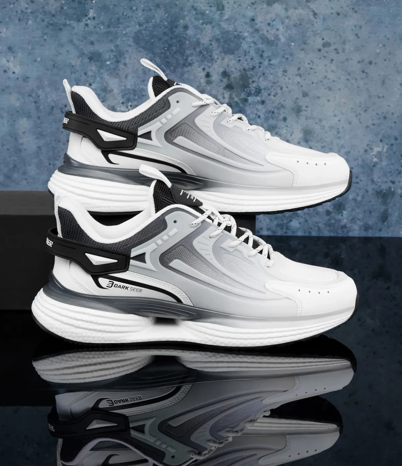 Dark Seer DS Enigma – Sneakers Homme Blanc et Noir