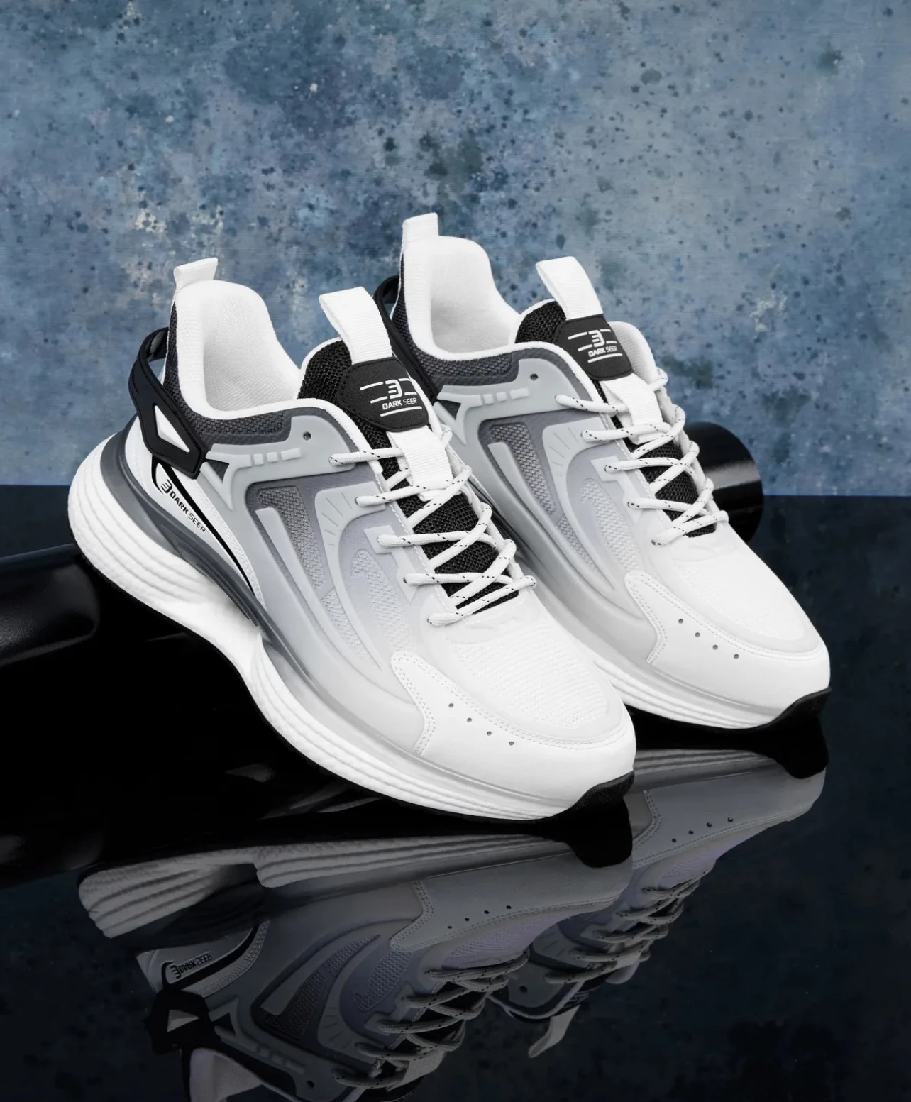 Dark Seer DS Enigma – Sneakers Homme Blanc et Noir