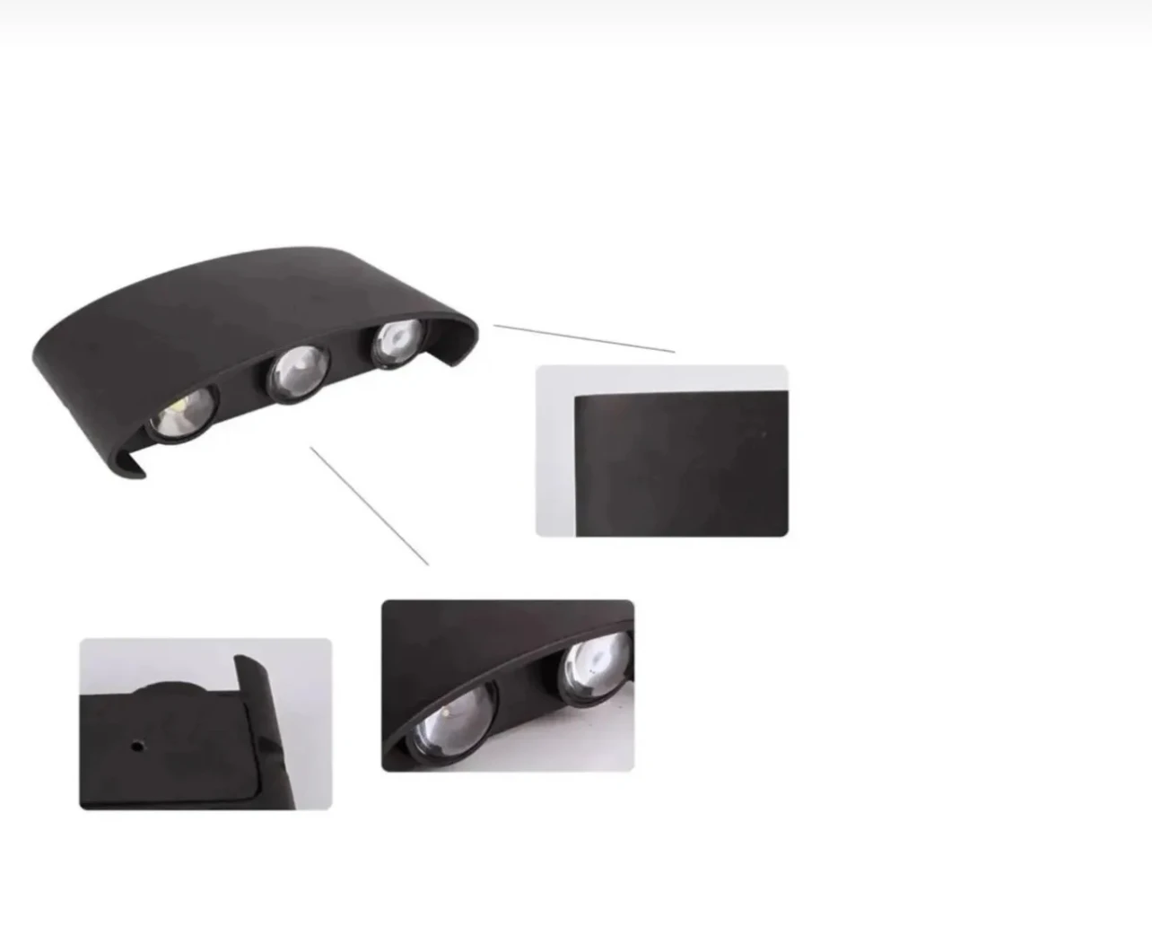 Acr LED Applique Murale Moderne Décorative Bidirectionnelle