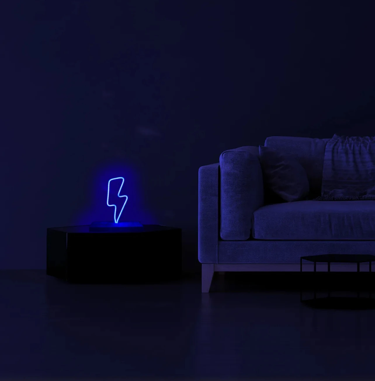Lampe de nuit néon