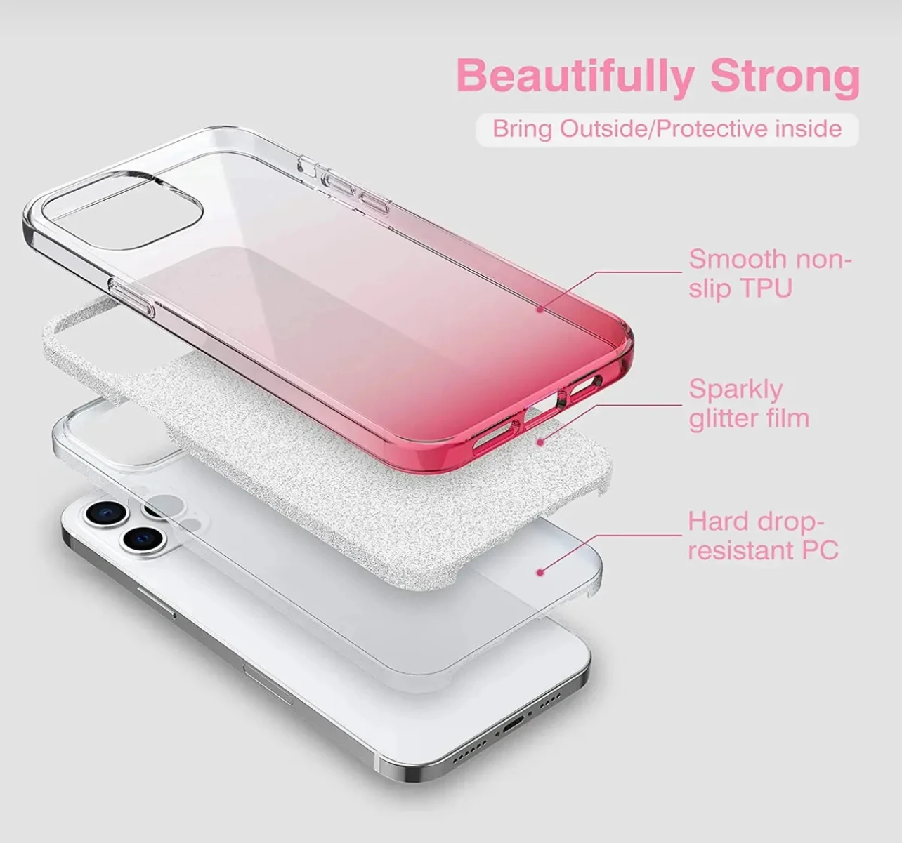 Coque à paillettes pour iPhone 11 Pro