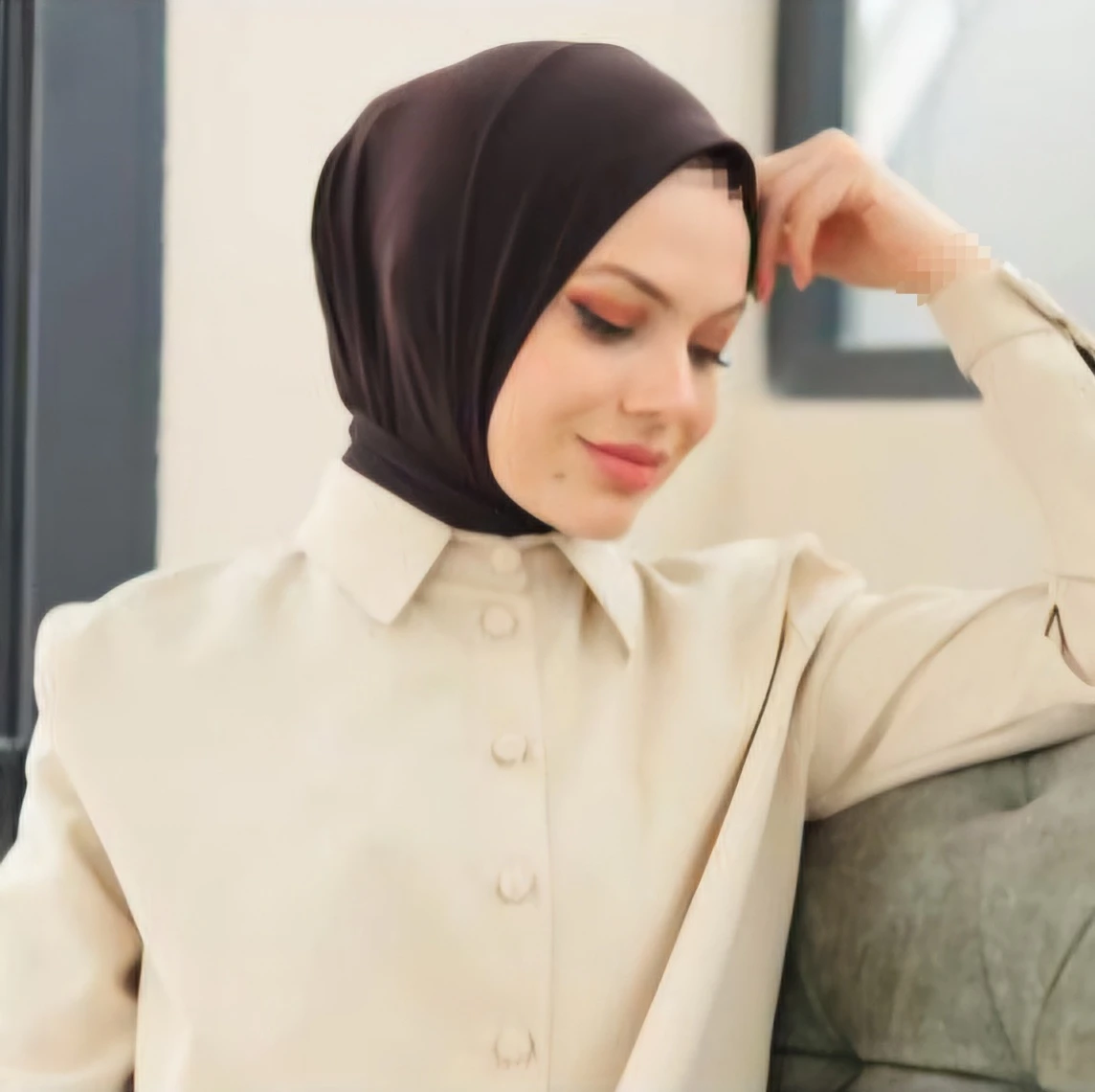 Écharpe hijab élégante