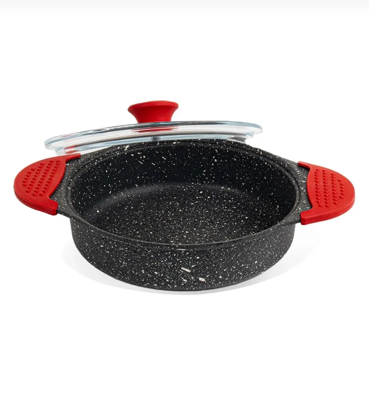 Set de 3 poêles en fonte d'aluminium